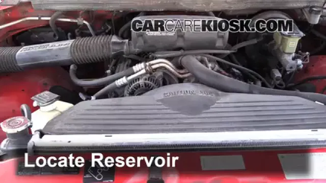 1995 Dodge Ram 1500 5.2L V8 Standard Cab Pickup Liquide essuie-glace Ajouter du liquide